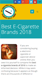 Mobile Screenshot of e-cigarette-review.net